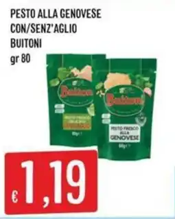 Sisa Pesto alla genovese con/senz'aglio Buitoni offerta
