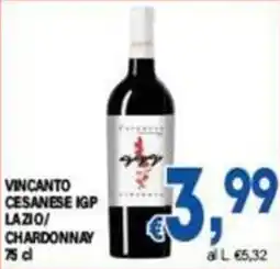 DEM Vincanto Cesanese IGP Lazio Chardonnay offerta