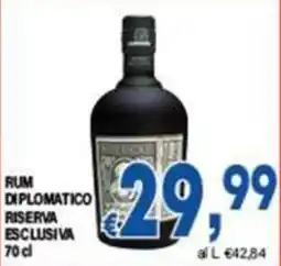 DEM Rum Diplomatico Riserva Esclusiva offerta
