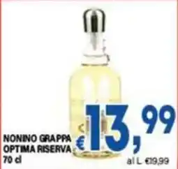 DEM Nonino grappa optima riserva offerta