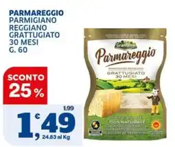 Sigma Parmareggio Parmigiano Reggiano Grattugiato offerta