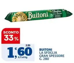 Sigma Buitoni la sfoglia gran spessore offerta