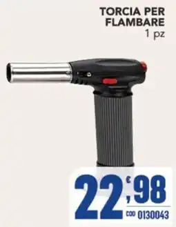 Gruppo di Palo Torcia per flambare offerta