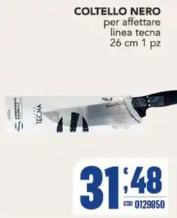 Gruppo di Palo Coltello nero linea tecna offerta