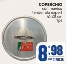 Gruppo di Palo Coperchio con manico tender alu expert offerta