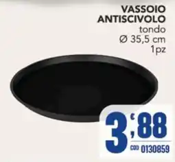 Gruppo di Palo Vassoio antiscivolo tondo offerta