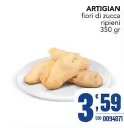 Gruppo di Palo Artigian fiori di zucca ripieni offerta