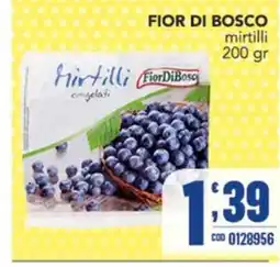 Gruppo di Palo Mirtilli congelati FiorDiBosco offerta