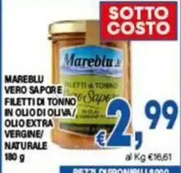 DEM Mareblu filetti di tonno offerta