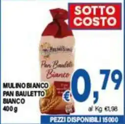 DEM Mulino Bianco Pan Bauletto Bianco offerta