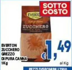 DEM Everton zucchero grezzo di pura canna offerta