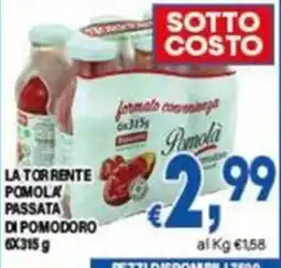 DEM Passata di pomodoro Pomola offerta
