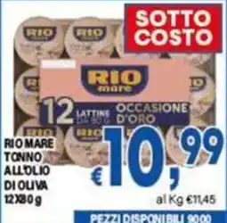 DEM Rio mare tonno all'olio di oliva offerta
