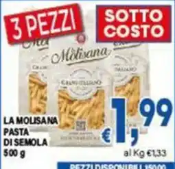 DEM La Molisana pasta di semola offerta