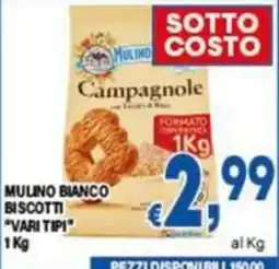 DEM Mulino Bianco biscotti vari tipi offerta