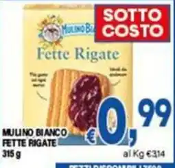 DEM Mulino Bianco Fette Rigate offerta