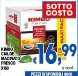 DEM Kimbo Cialde Macinato Fresco offerta