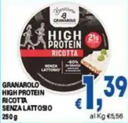 DEM Granarolo high protein ricotta senza lattosio offerta