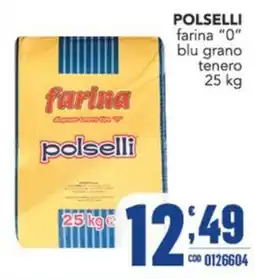 Gruppo di Palo farina "0" blu grano tenero offerta