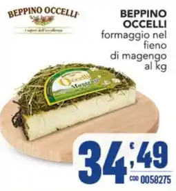 Gruppo di Palo Beppino Occelli formaggio nel fieno di magengo offerta