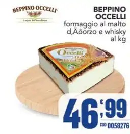 Gruppo di Palo Formaggio al malto d'Ãorzo e whisky Occelli offerta