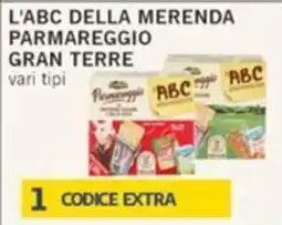Sidis L'ABC della merenda Parmareggio Gran Terre offerta