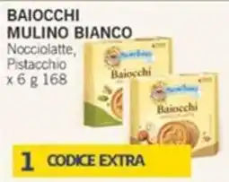 Sidis Baiocchi Mulino Bianco Nocciolatte Pistacchio offerta