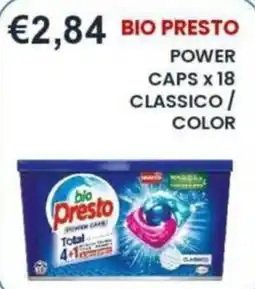 Caramico Bio Presto Power Caps offerta