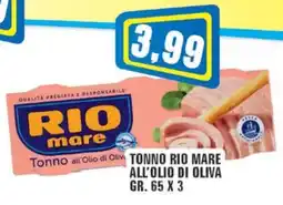 Punto Vigas Tonno Rio Mare all'Olio di Oliva offerta