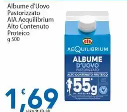 Sidis Album d'Uovo Pastorizzato AIA Aequilibrium Alto Contenuto Proteico offerta