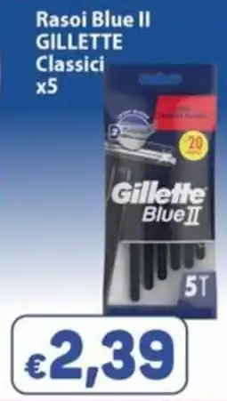 Sidis Rasoi Blue II Gillette Classic offerta
