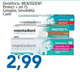 Sidis Dentifricio MENTADENT offerta