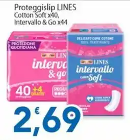 Sidis Proteggislip Lines Cotton Soft offerta