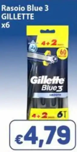 Sidis Rasoio Blue 3 Gillette offerta