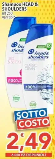 Sidis Shampoo head & shoulders offerta