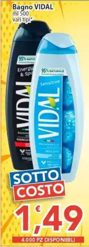 Sidis Bagno Vidal offerta