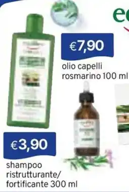Sirene Blu shampoo ristrutturante/fortificante offerta