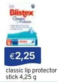 Sirene Blu Blistex classic lip protector offerta