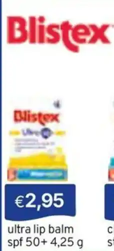 Sirene Blu Blistex ultra lip balm offerta