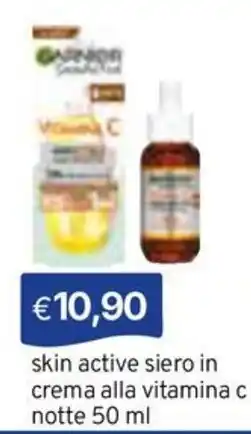 Garnier skin active siero in crema alla vitamina c