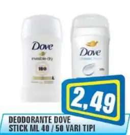 Punto Vigas Deodorante Dove Stick offerta