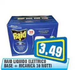 Punto Vigas Raid liquido elettrico offerta