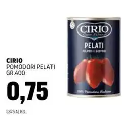 Emporio Amato Cirio pomodori pelati offerta
