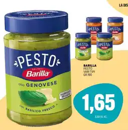 Emporio Amato Pesto Barilla alla Genovese offerta