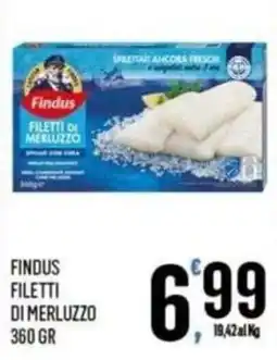 Vibian Findus filetti di merluzzo offerta