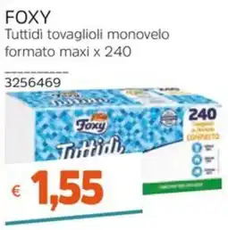 Stop&Shop Tutti i tovaglioli monovelo Foxy offerta