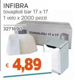 Stop&Shop Infibra tovaglioli bar offerta