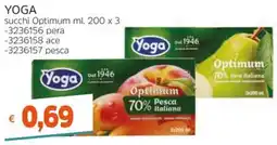 Stop&Shop Yoga Optimum Pesca offerta