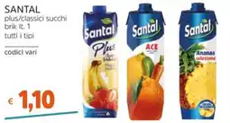 Stop&Shop Santal plus/classici succhi offerta