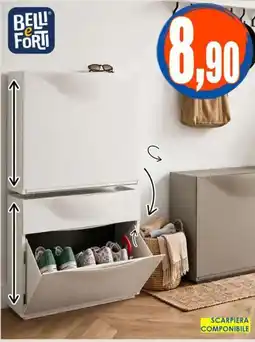 Giunigor Scarpiera componibile Belli e Forti offerta